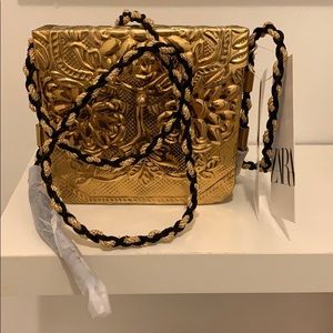 Zara Metal Crossbody Bag